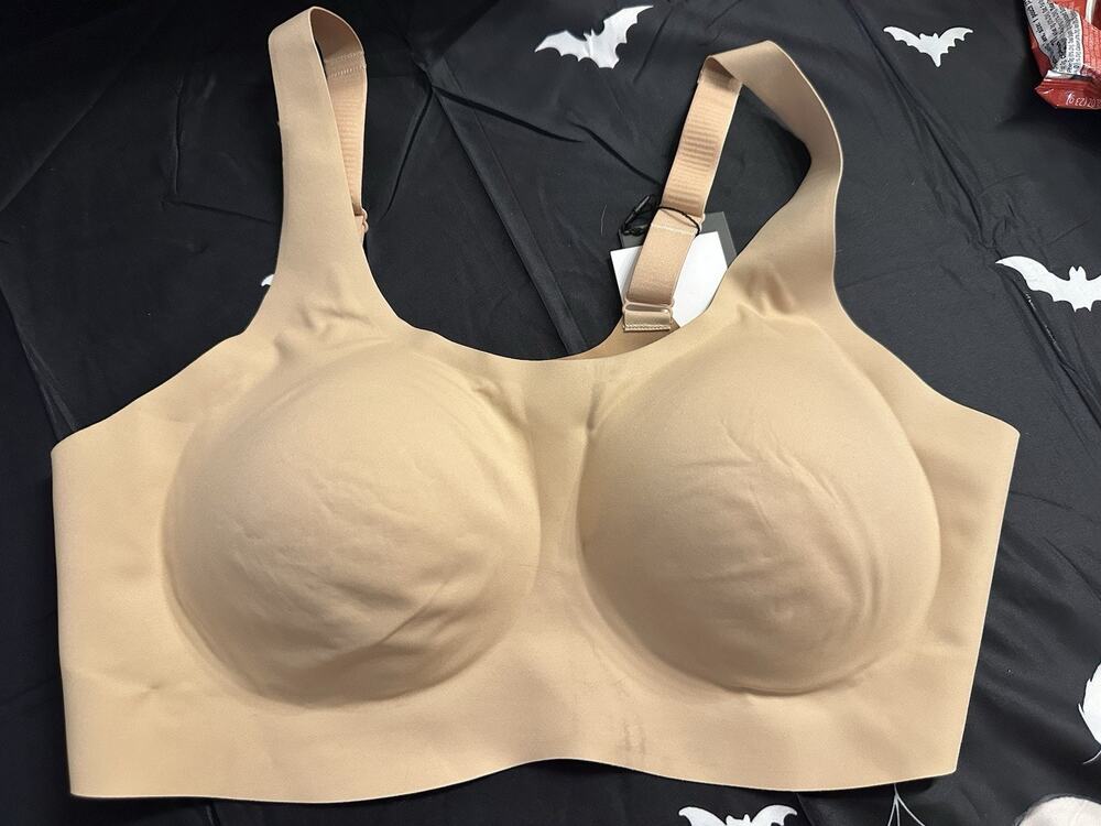 Knix Revolution Adjustable Pullover Brayan Warm Sand Women XXL 2xL NEW NWT Bra